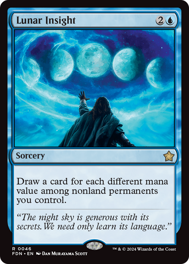 Lunar Insight (46) [Foundations] - Deck Out Gaming