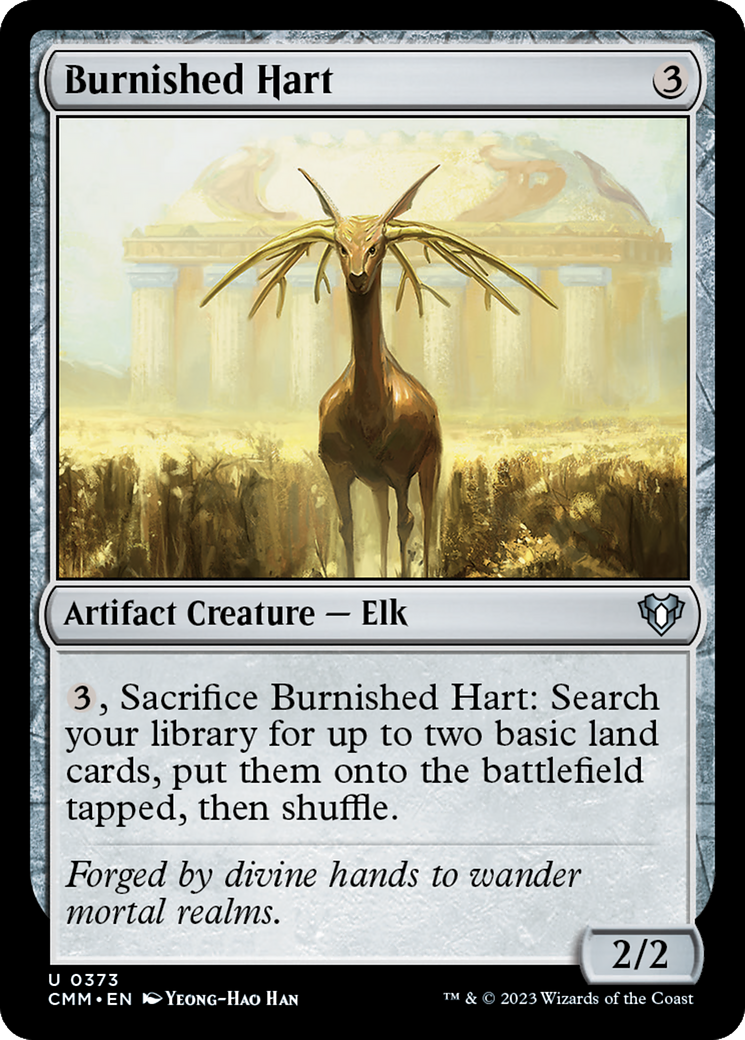 Burnished Hart (373) [Commander Masters] foil - Deck Out Gaming