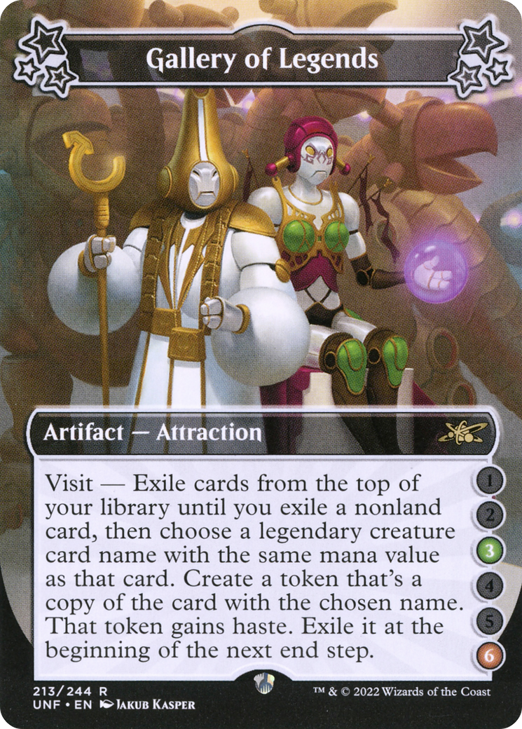 Gallery of Legends (3-6) (213) [Unfinity] foil - Deck Out Gaming