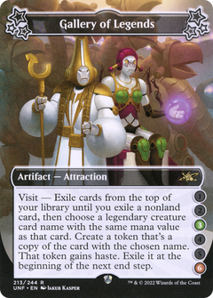 Gallery of Legends (3-6) (213) [Unfinity] foil - Deck Out Gaming