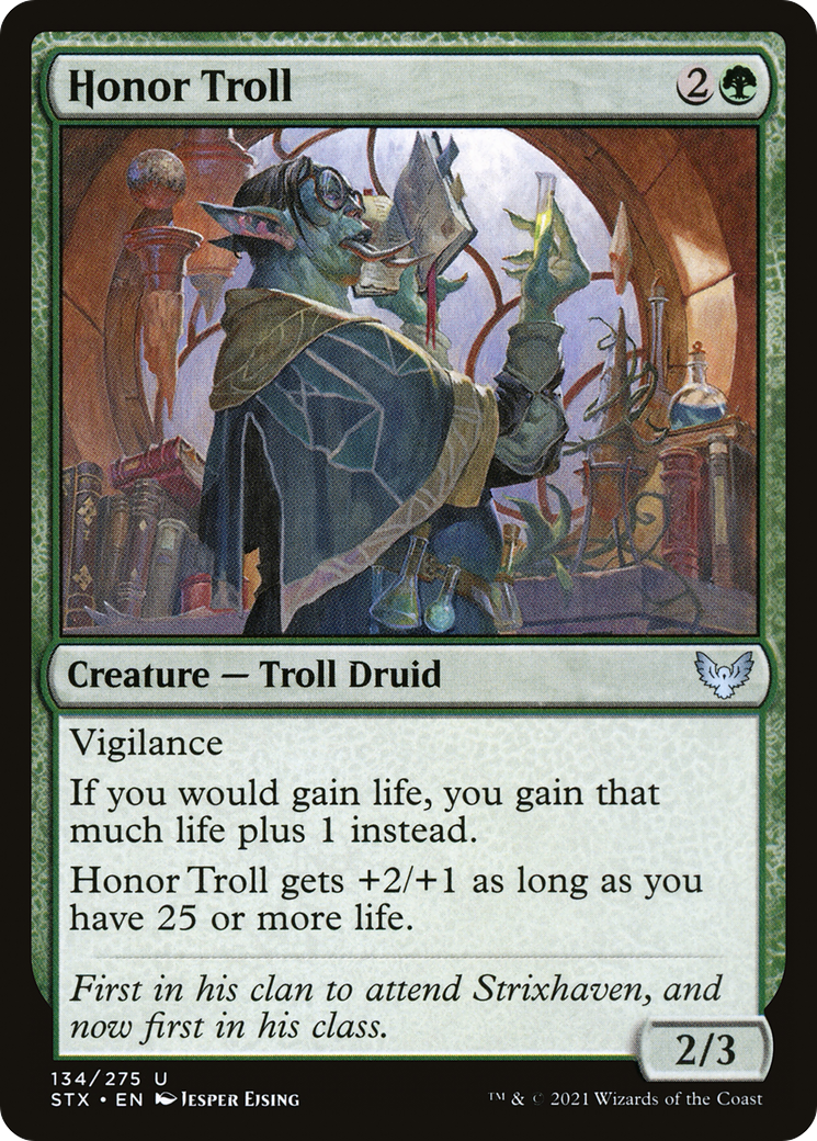 Honor Troll (134) [Strixhaven: School of Mages] - Deck Out Gaming