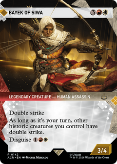 Bayek of Siwa (Showcase) (142) [Assassin's Creed] foil - Deck Out Gaming
