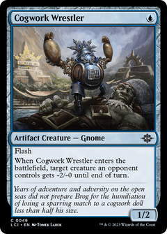 Cogwork Wrestler (49) [The Lost Caverns of Ixalan] foil - Deck Out Gaming