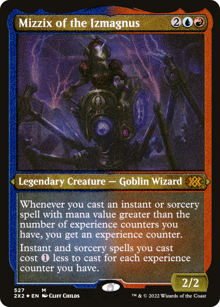 Mizzix of the Izmagnus (Foil Etched) (527) [Double Masters 2022] foil - Deck Out Gaming