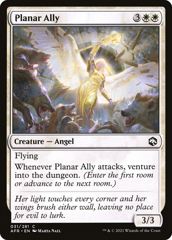 Planar Ally (31) [Adventures in the Forgotten Realms] foil - Deck Out Gaming