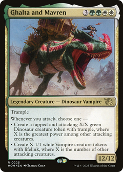 Ghalta and Mavren (225) [March of the Machine] - Deck Out Gaming