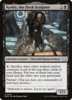 Keskit, the Flesh Sculptor (254) [March of the Machine Commander] - Deck Out Gaming