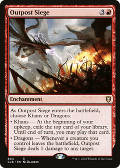 Outpost Siege (804) [Commander Legends: Battle for Baldur's Gate] - Deck Out Gaming