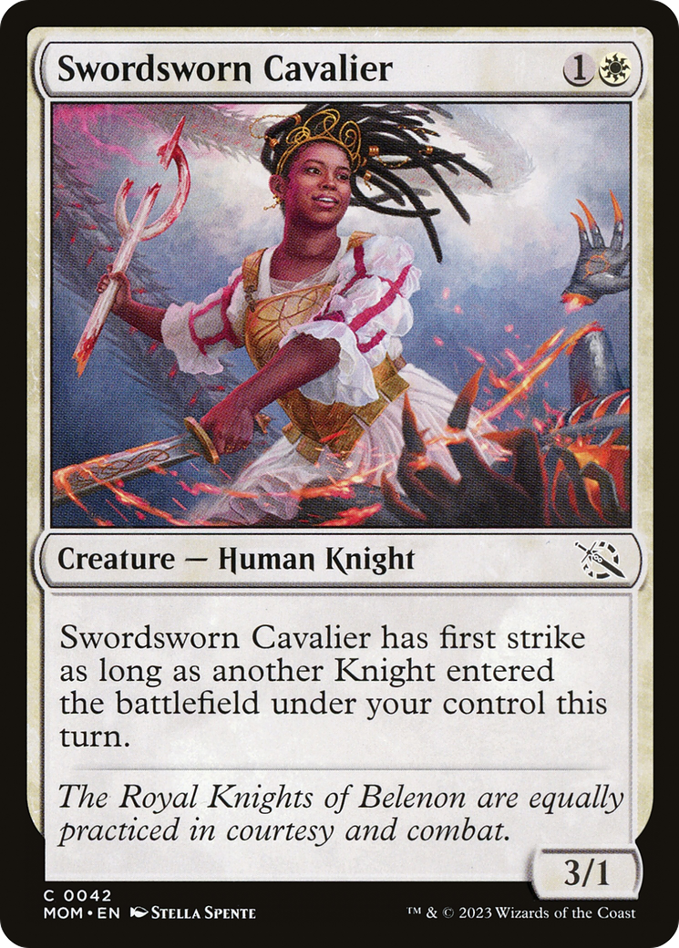 Swordsworn Cavalier (42) [March of the Machine] - Deck Out Gaming