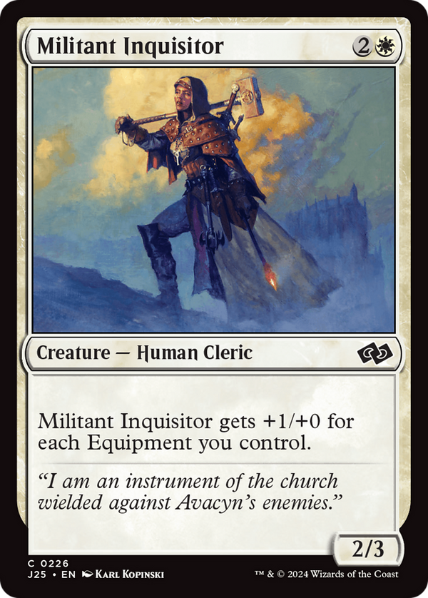 Militant Inquisitor (226) [Foundations Jumpstart] - Deck Out Gaming