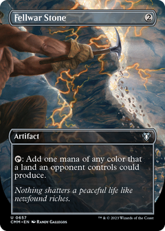Fellwar Stone (Borderless) (657) [Commander Masters] - Deck Out Gaming