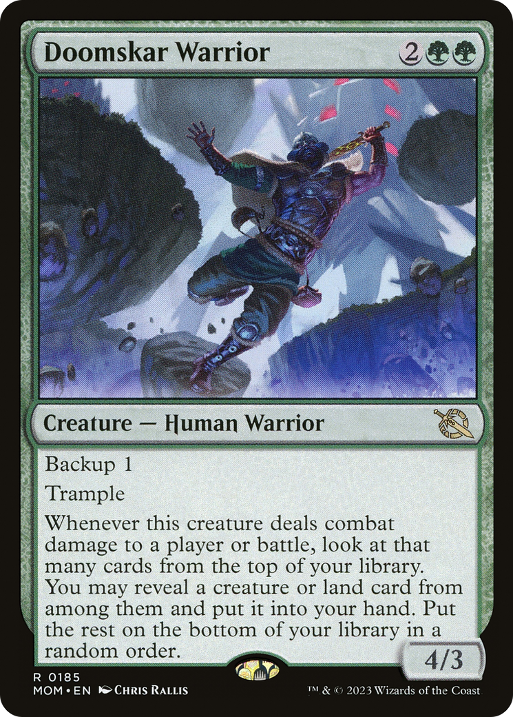 Doomskar Warrior (185) [March of the Machine] - Deck Out Gaming