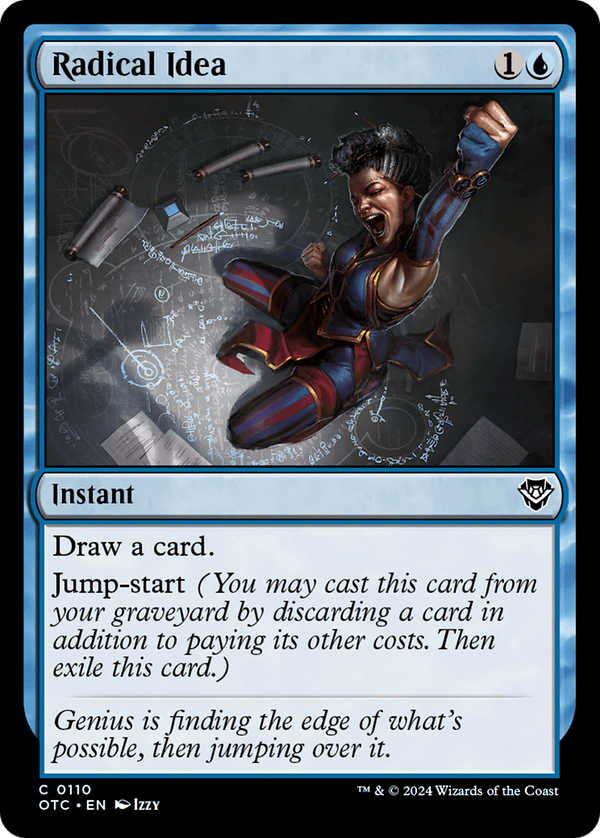 Radical Idea (110) [Outlaws of Thunder Junction Commander] - Deck Out Gaming