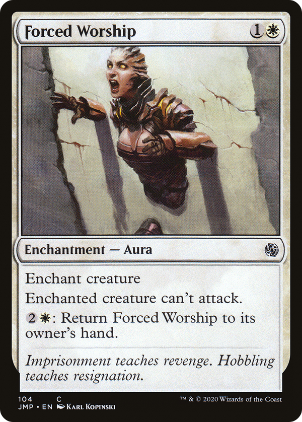 Forced Worship (104) [Jumpstart] - Deck Out Gaming