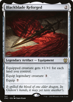Blackblade Reforged (107) [Zendikar Rising Commander] - Deck Out Gaming