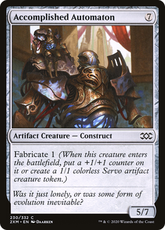 Accomplished Automaton (230) [Double Masters] foil - Deck Out Gaming