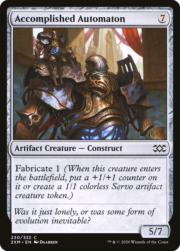 Accomplished Automaton (230) [Double Masters] foil - Deck Out Gaming
