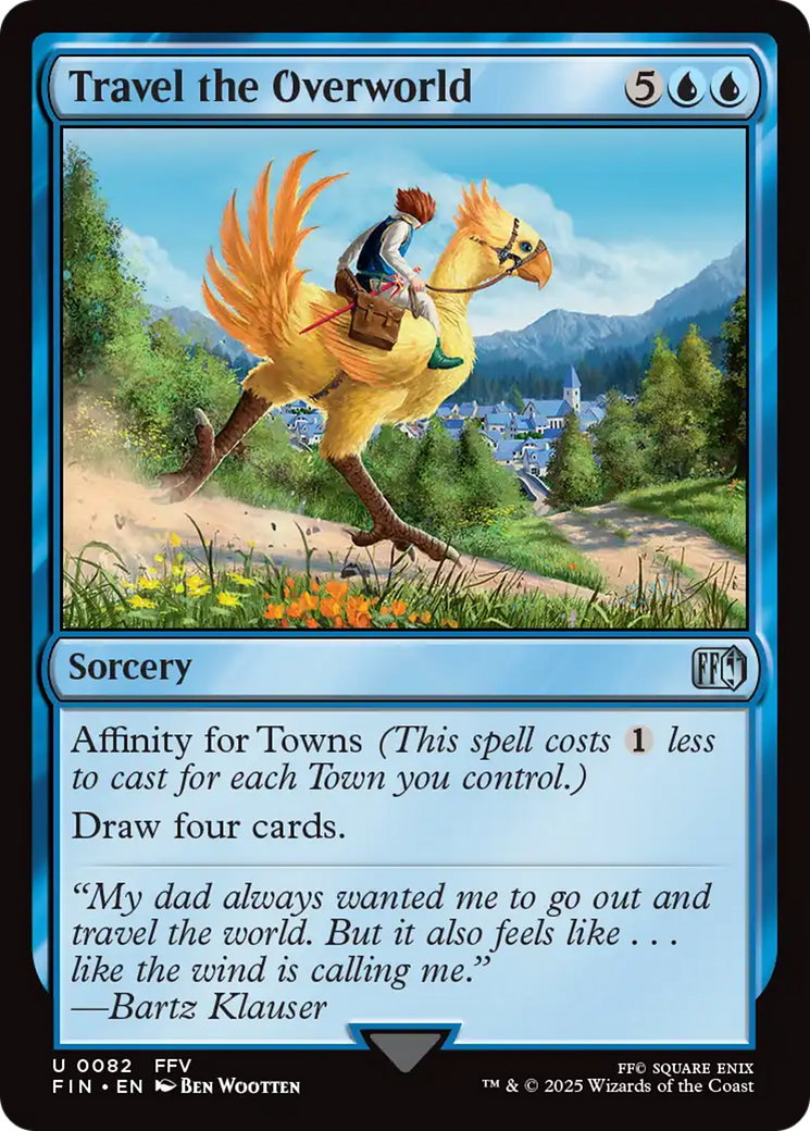 Travel the Overworld (82) [FINAL FANTASY] foil - Deck Out Gaming