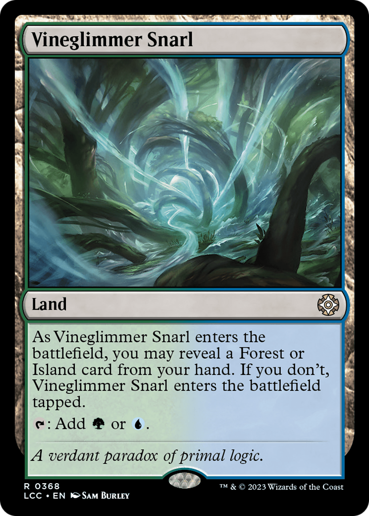 Vineglimmer Snarl (368) [The Lost Caverns of Ixalan Commander] - Deck Out Gaming