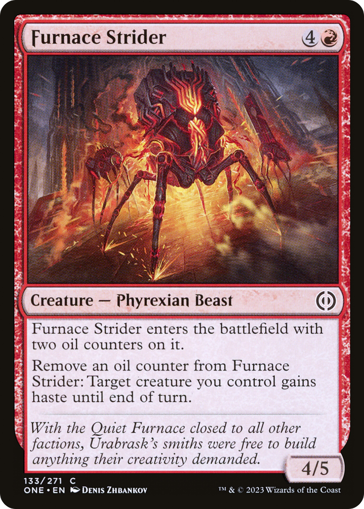 Furnace Strider (133) [Phyrexia: All Will Be One] - Deck Out Gaming
