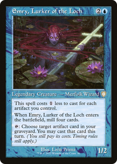 Emry, Lurker of the Loch (Retro Frame) (81) [The Brothers' War Commander] - Deck Out Gaming