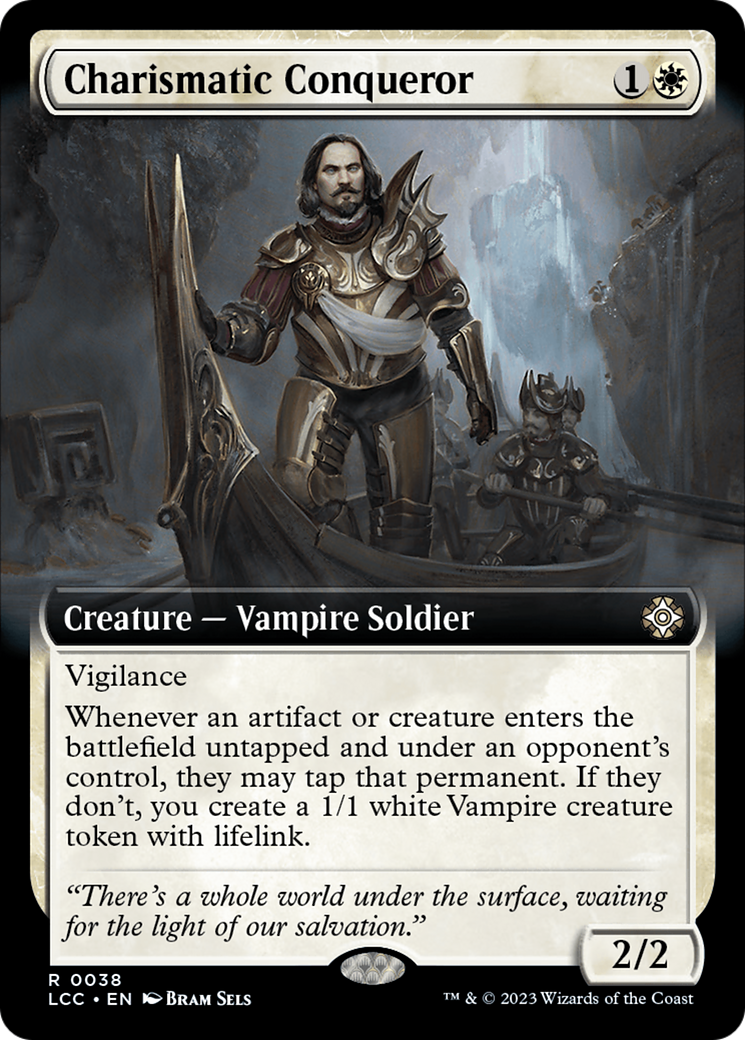 Charismatic Conqueror (Extended Art) (38) [The Lost Caverns of Ixalan Commander] - Deck Out Gaming