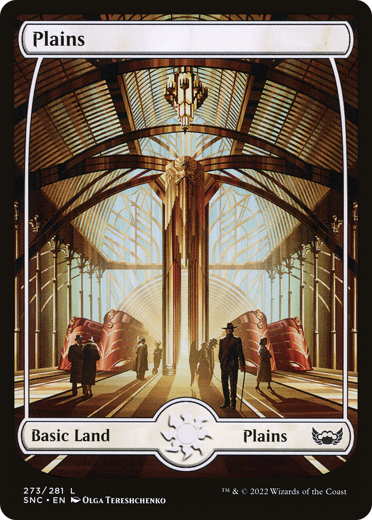 Plains (273) (273) [Streets of New Capenna] foil - Deck Out Gaming