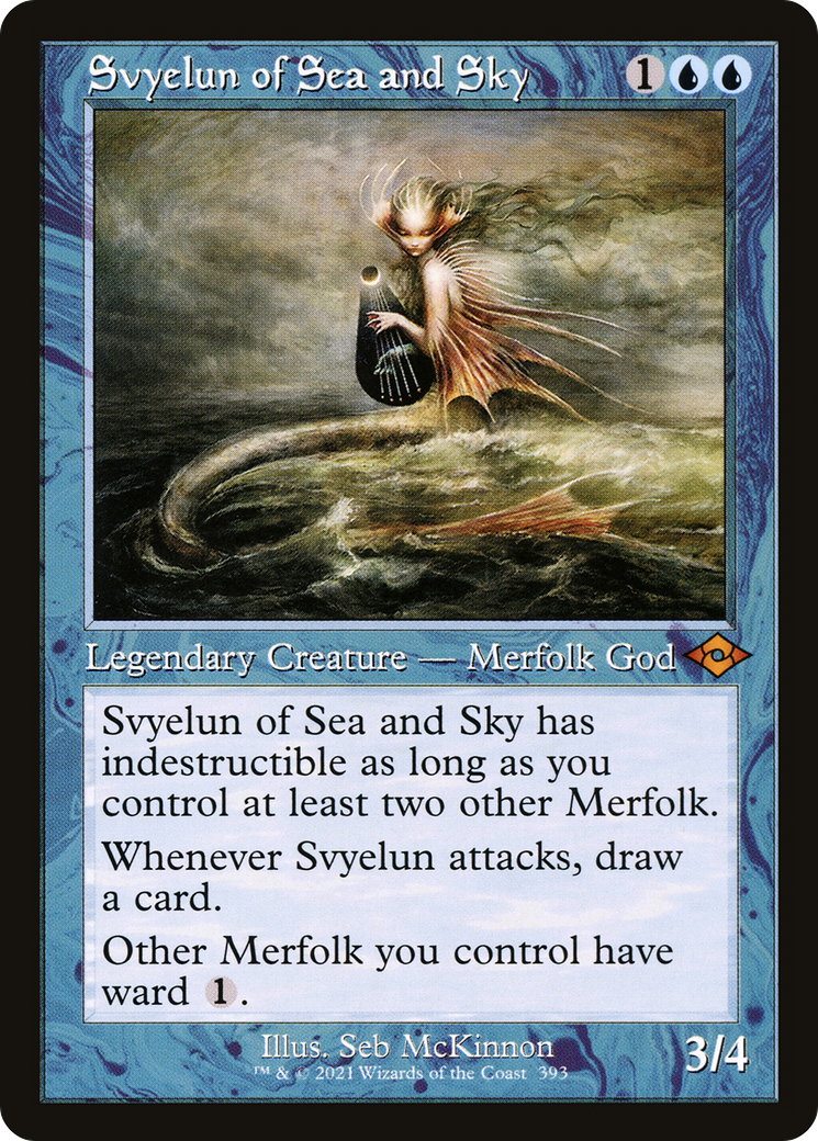 Svyelun of Sea and Sky (Retro Frame) (393) [Modern Horizons 2] - Deck Out Gaming