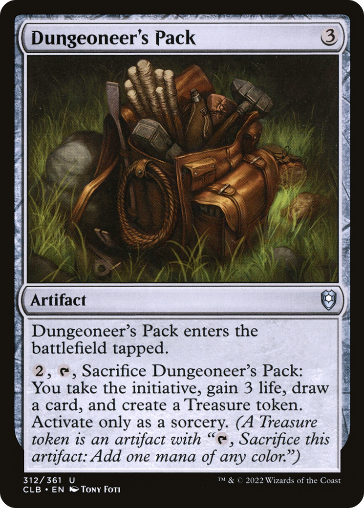 Dungeoneer's Pack (312) [Commander Legends: Battle for Baldur's Gate] - Deck Out Gaming