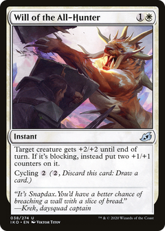 Will of the All-Hunter (38) [Ikoria: Lair of Behemoths] - Deck Out Gaming