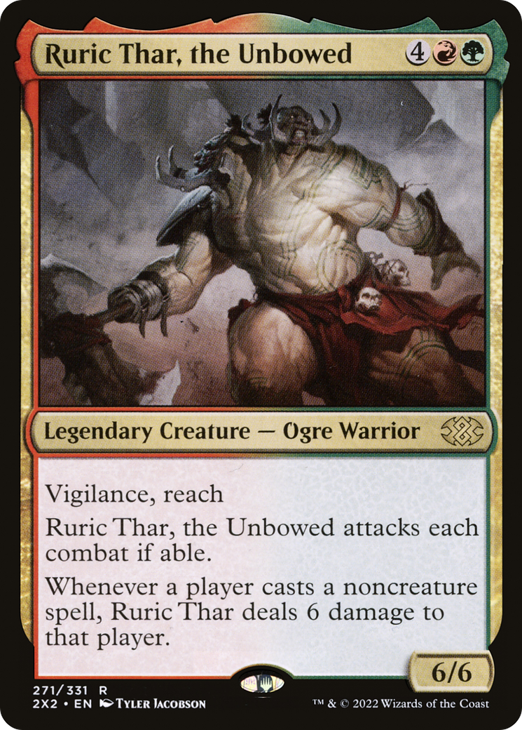 Ruric Thar, the Unbowed (271) [Double Masters 2022] - Deck Out Gaming