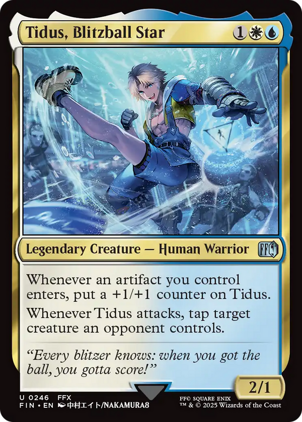 Tidus, Blitzball Star (246) [FINAL FANTASY] foil - Deck Out Gaming