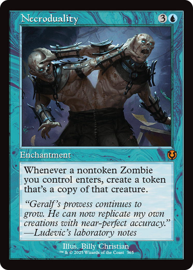 Necroduality (Retro Frame) (365) [Innistrad Remastered] foil - Deck Out Gaming