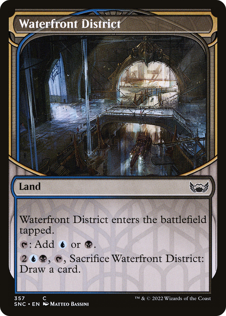 Waterfront District (Showcase) (357) [Streets of New Capenna] - Deck Out Gaming