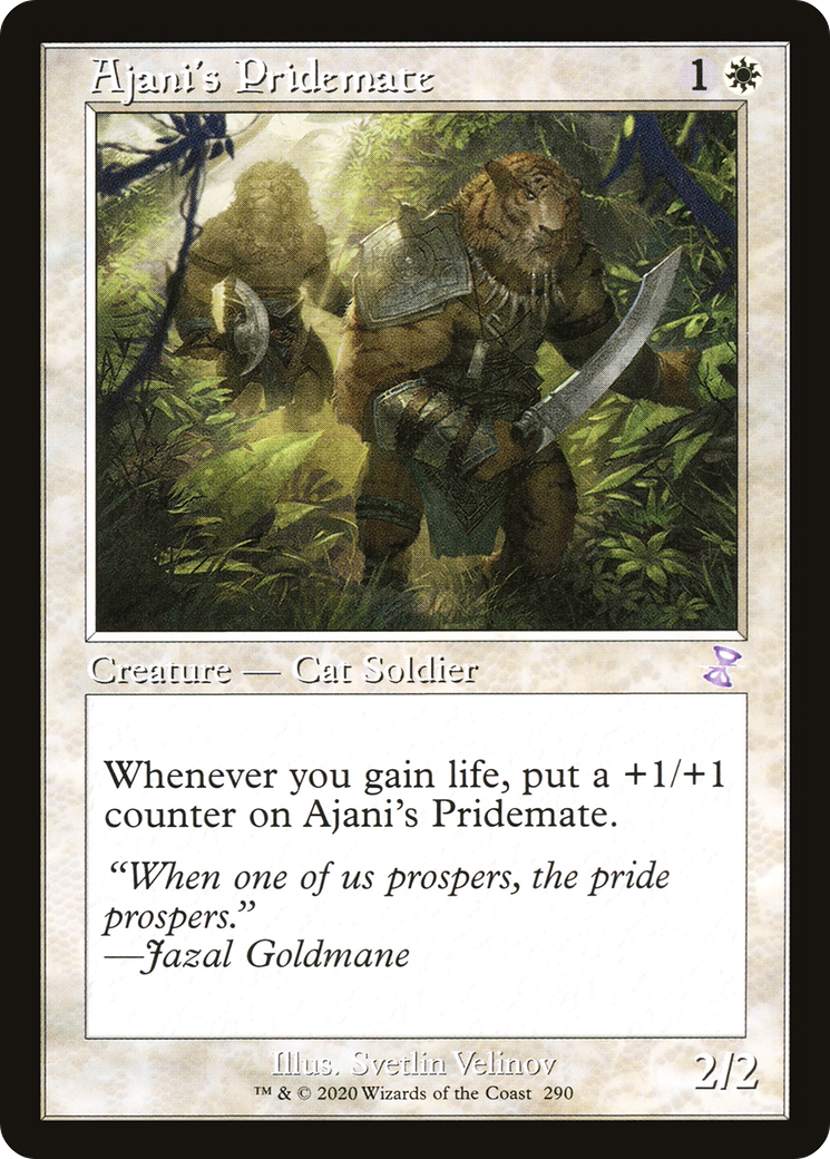 Ajani's Pridemate (290) [Time Spiral Remastered] - Deck Out Gaming
