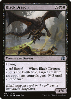Black Dragon (90) [Adventures in the Forgotten Realms] - Deck Out Gaming