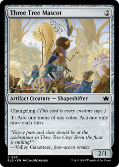Three Tree Mascot (251) [Bloomburrow] foil - Deck Out Gaming