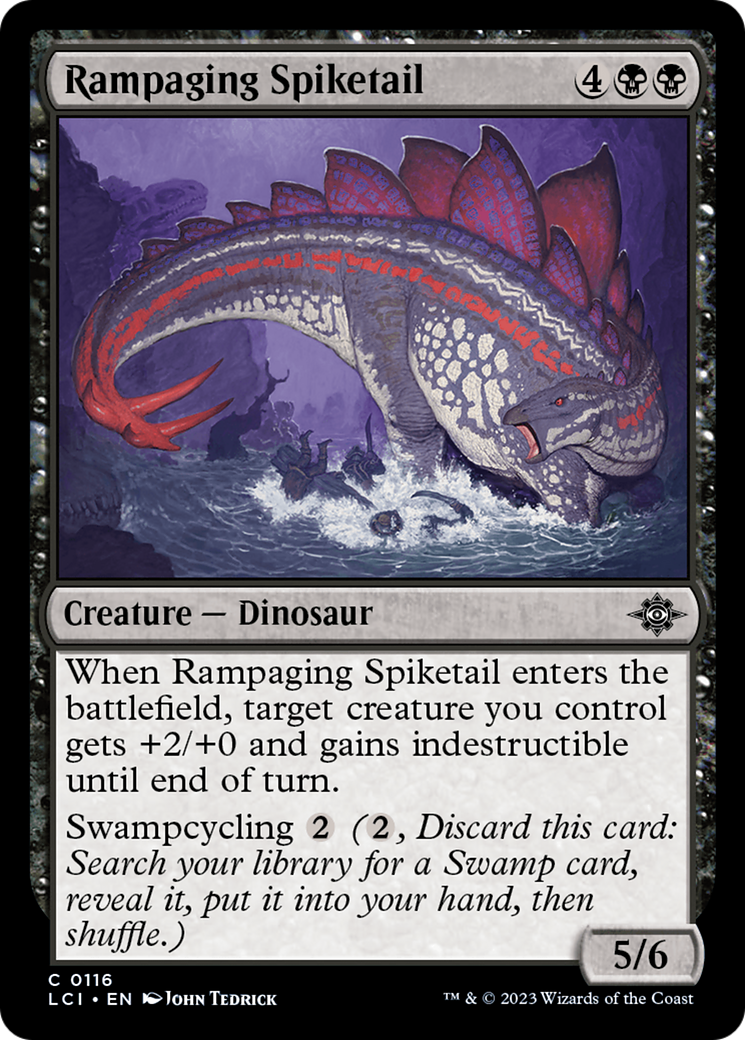 Rampaging Spiketail (116) [The Lost Caverns of Ixalan] - Deck Out Gaming