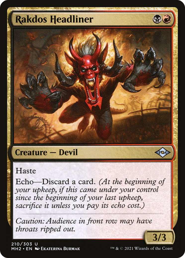 Rakdos Headliner (210) [Modern Horizons 2] foil - Deck Out Gaming