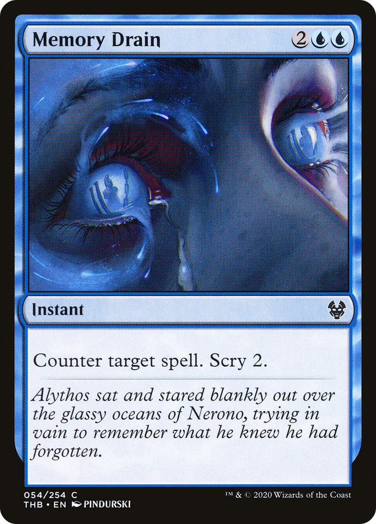 Memory Drain (54) [Theros Beyond Death] foil - Deck Out Gaming