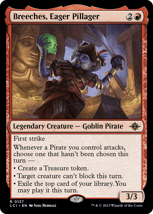 Breeches, Eager Pillager (137) [The Lost Caverns of Ixalan] foil - Deck Out Gaming