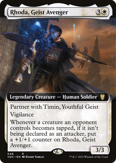Rhoda, Geist Avenger (Extended Art) (46) [Commander: Innistrad: Crimson Vow] - Deck Out Gaming
