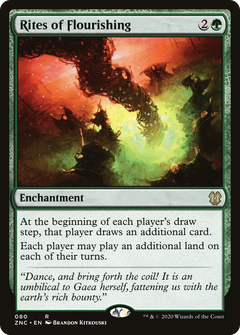 Rites of Flourishing (80) [Zendikar Rising Commander] - Deck Out Gaming
