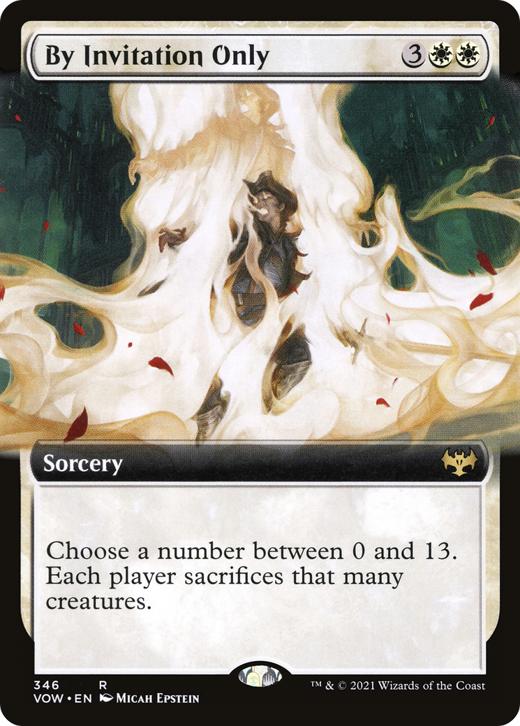 By Invitation Only (Extended Art) (346) [Innistrad: Crimson Vow] - Deck Out Gaming