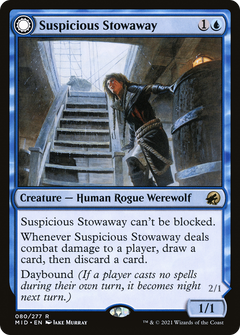Suspicious Stowaway // Seafaring Werewolf (80) [Innistrad: Midnight Hunt] - Deck Out Gaming