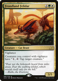 Frondland Felidar (186) [Ikoria: Lair of Behemoths] foil - Deck Out Gaming