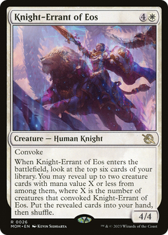 Knight-Errant of Eos (26) [March of the Machine] foil - Deck Out Gaming