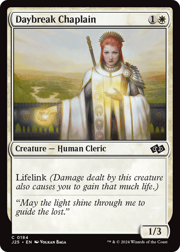 Daybreak Chaplain (184) [Foundations Jumpstart] - Deck Out Gaming