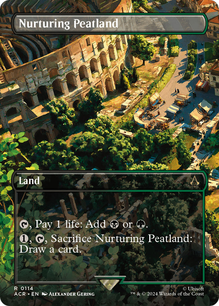 Nurturing Peatland (Borderless) (114) [Assassin's Creed] - Deck Out Gaming