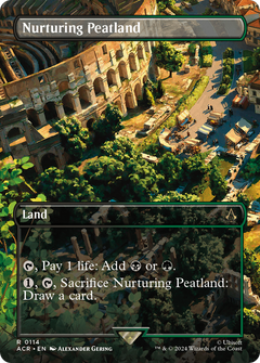 Nurturing Peatland (Borderless) (114) [Assassin's Creed] foil - Deck Out Gaming